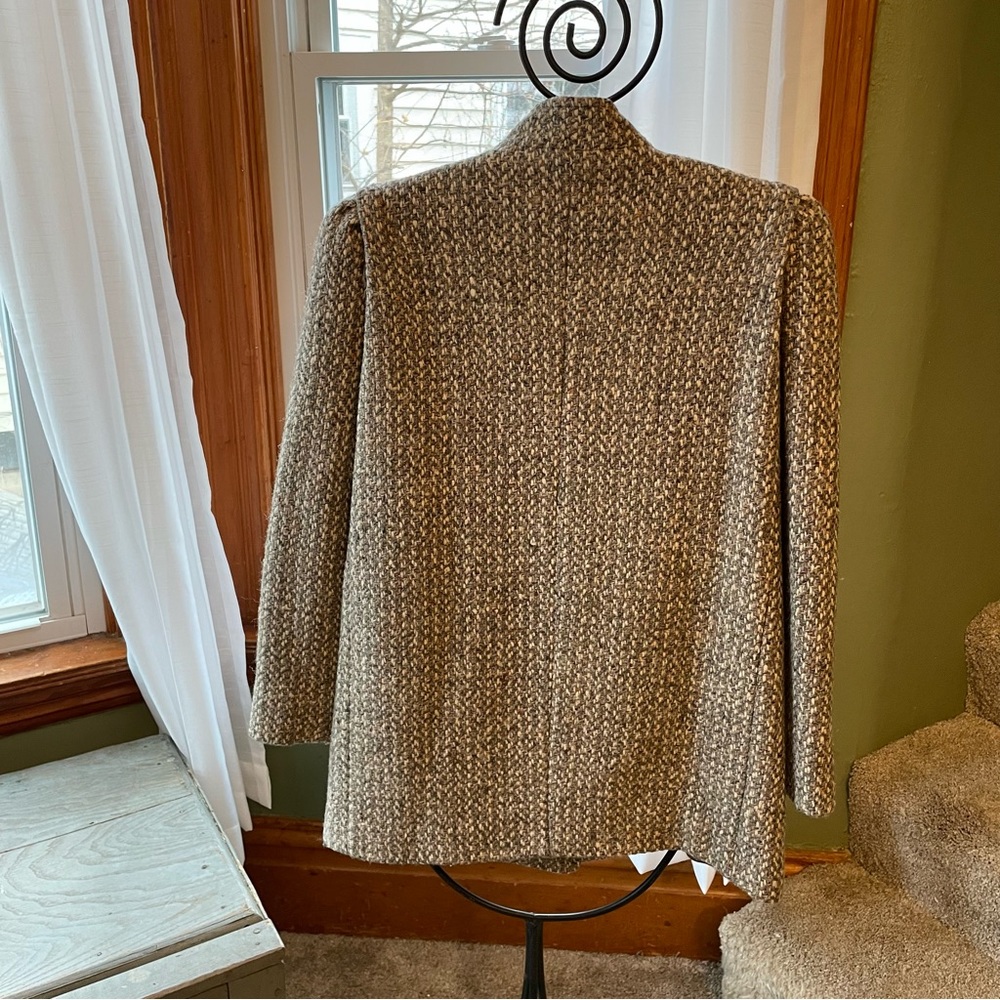 Vintage pure wool tweed jacket - Picture 7 of 7